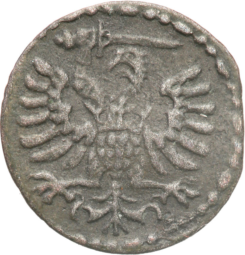 Zygmunt III Waza. Denar 1594, Gdańsk